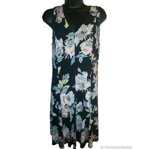 Chelsea&Theodore Floral Midi Dress